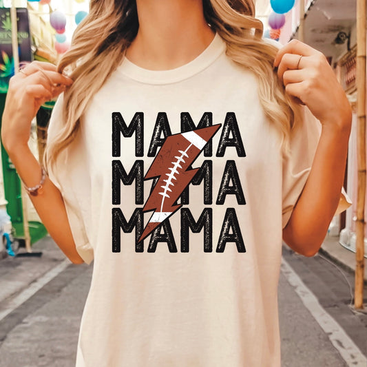 MAMA Lightening Bolt Sports Tee