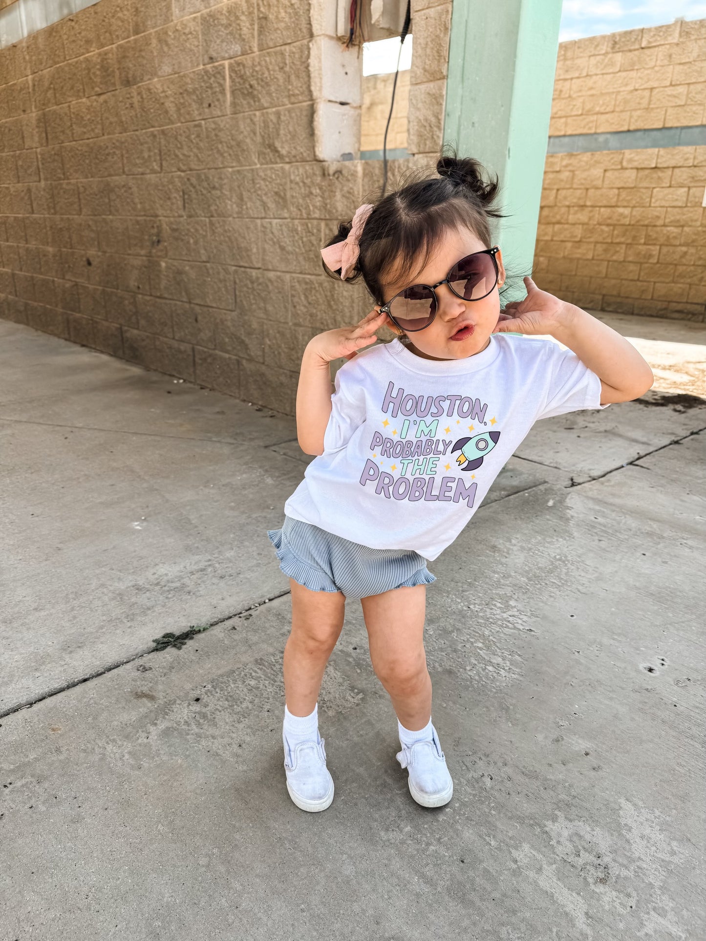 "Houston, I'm The Problem" Kids Tee