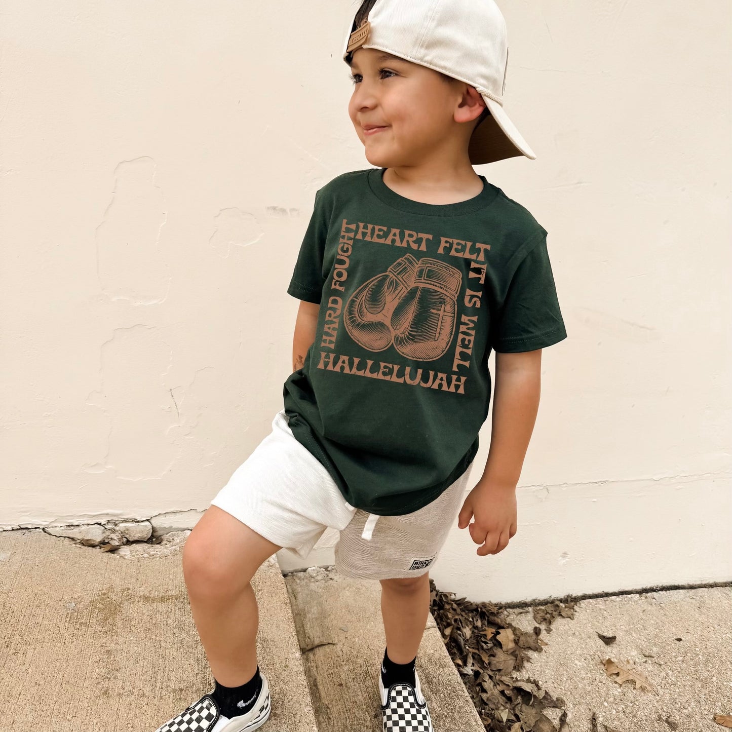 Hard Fought Hallelujah-Kids Graphic T-Shirt