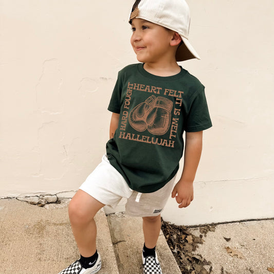 Hard Fought Hallelujah-Kids Graphic T-Shirt