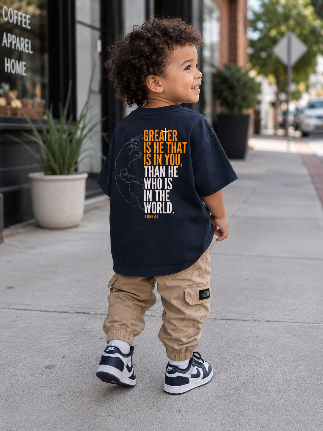 Greater Is He Tee