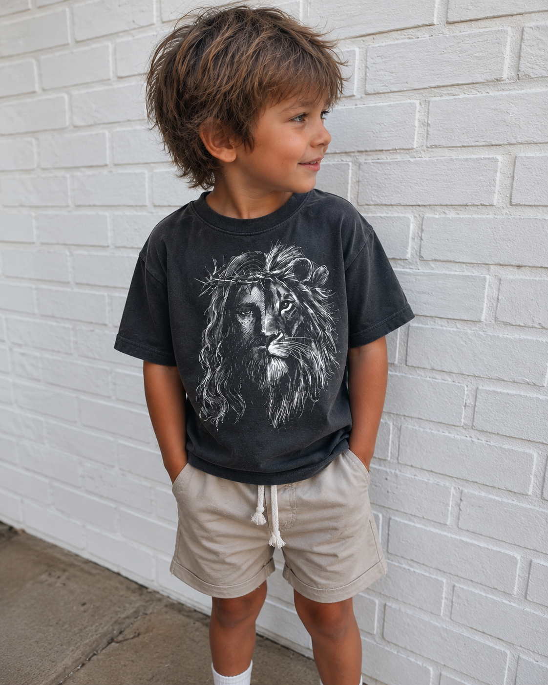 Jesus + Lion Tee
