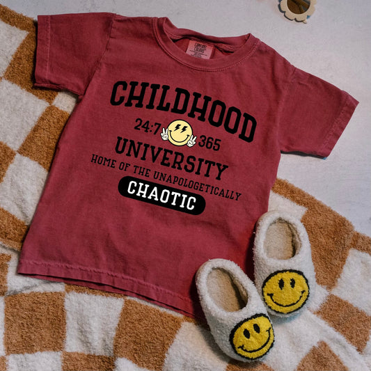 Childhood University Graphic Tee