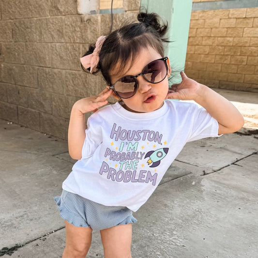 "Houston, I'm The Problem" Kids Tee