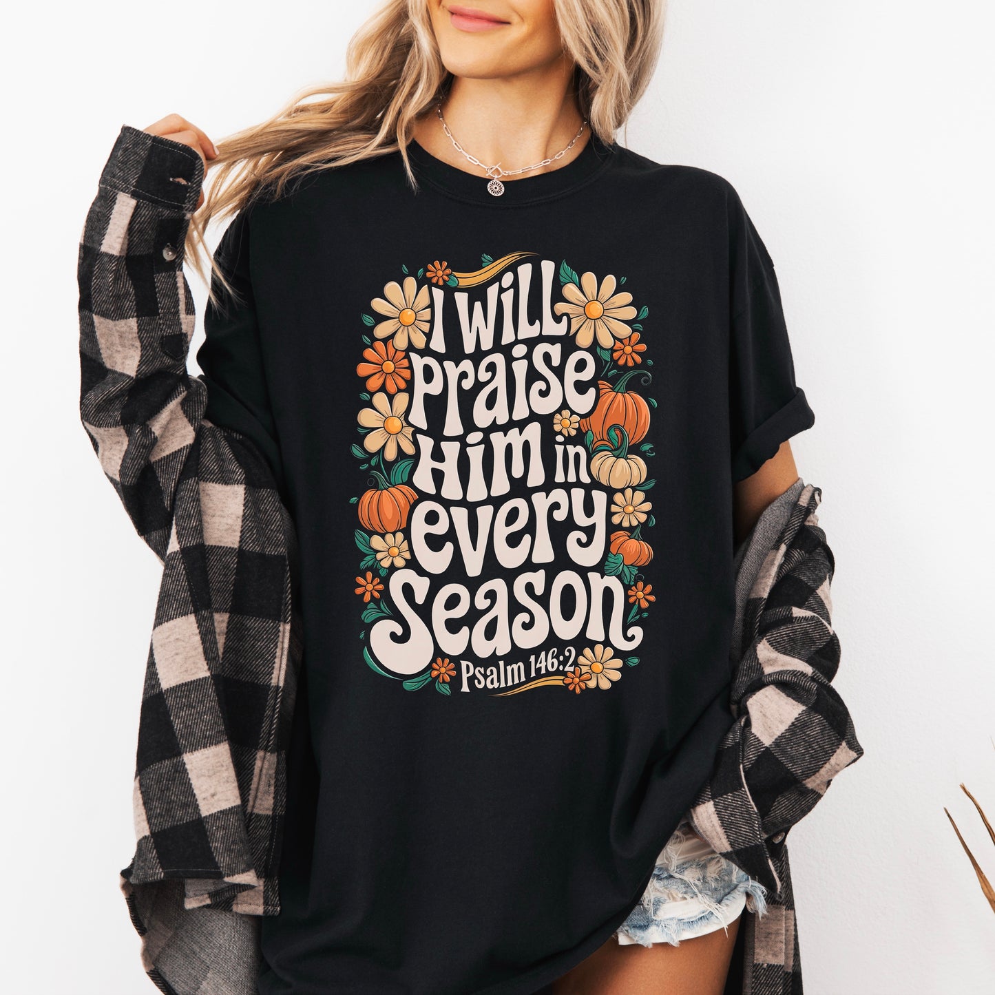 Season of Praise Tee | Earthy Boho Christian Apparel