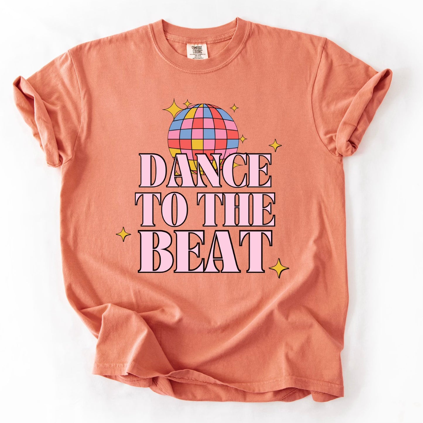 Dance To The Beat Comfort Color Tee