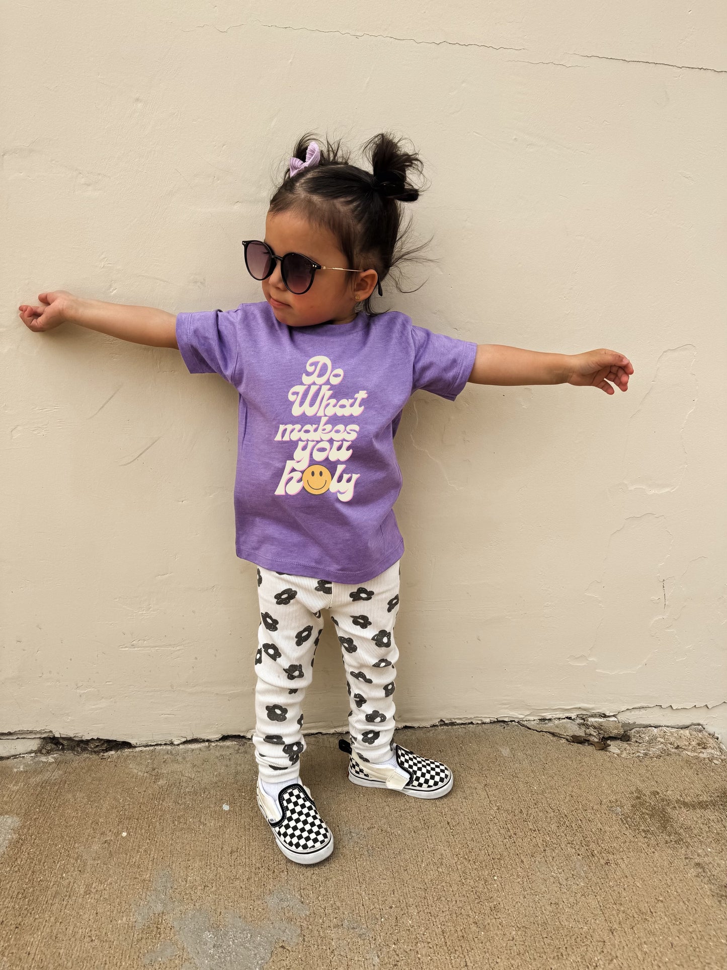 Do What Makes You Holy Kids’ Graphic Tee – Faith-Based Shirt