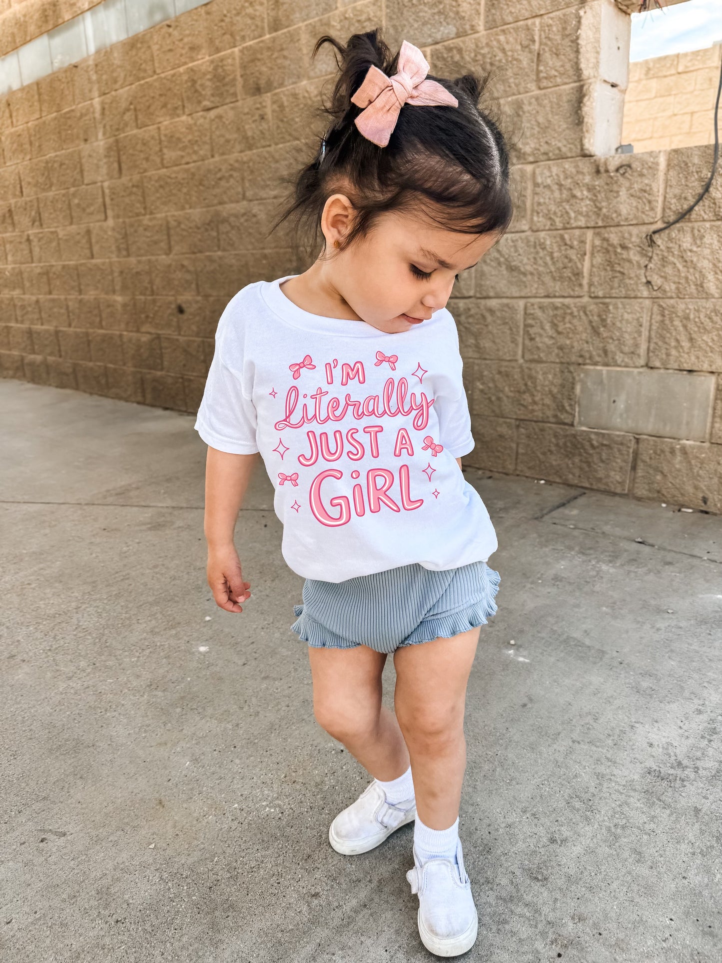 Literally Just A Girl- Graphic Tee