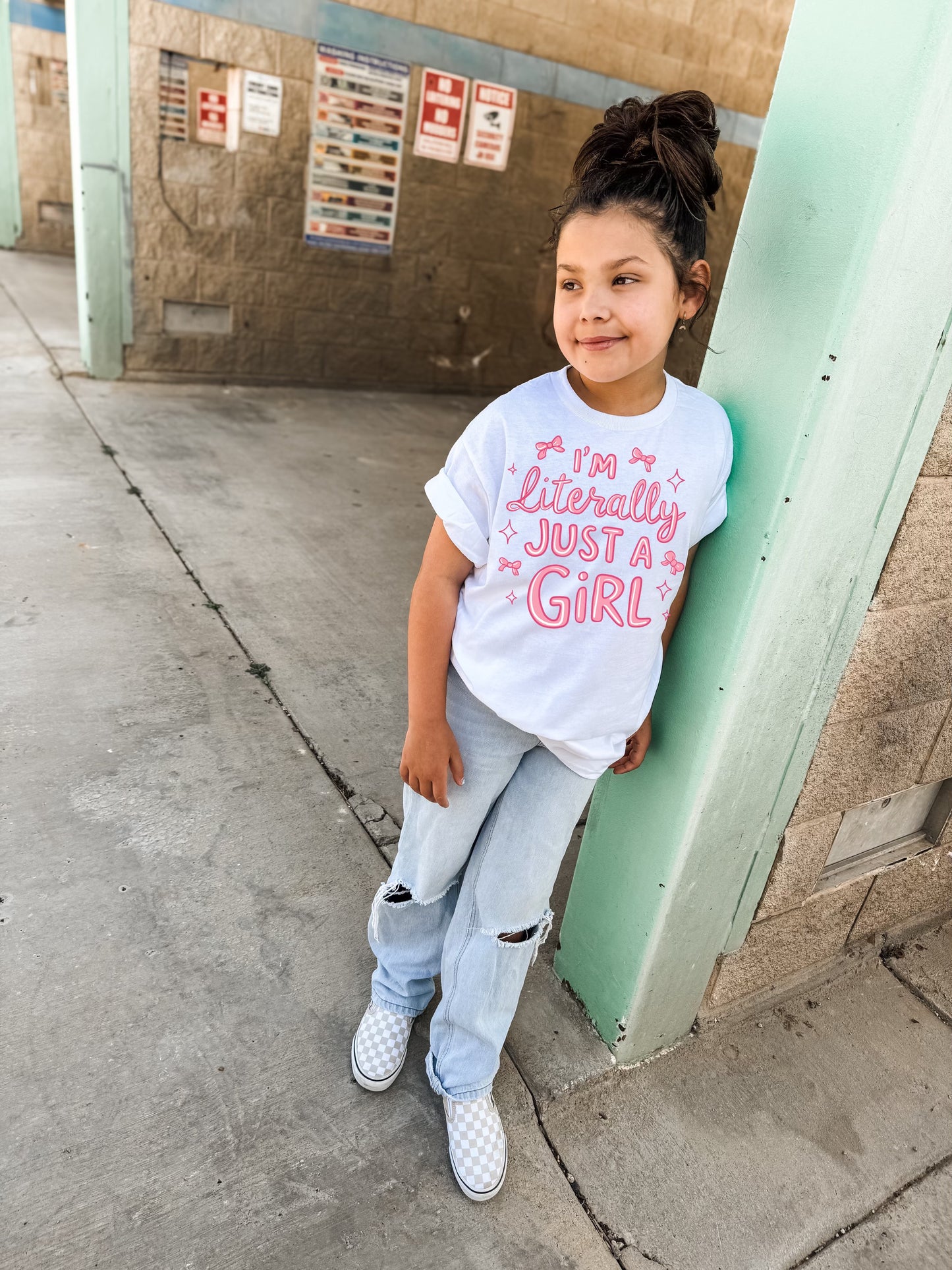 Literally Just A Girl- Graphic Tee