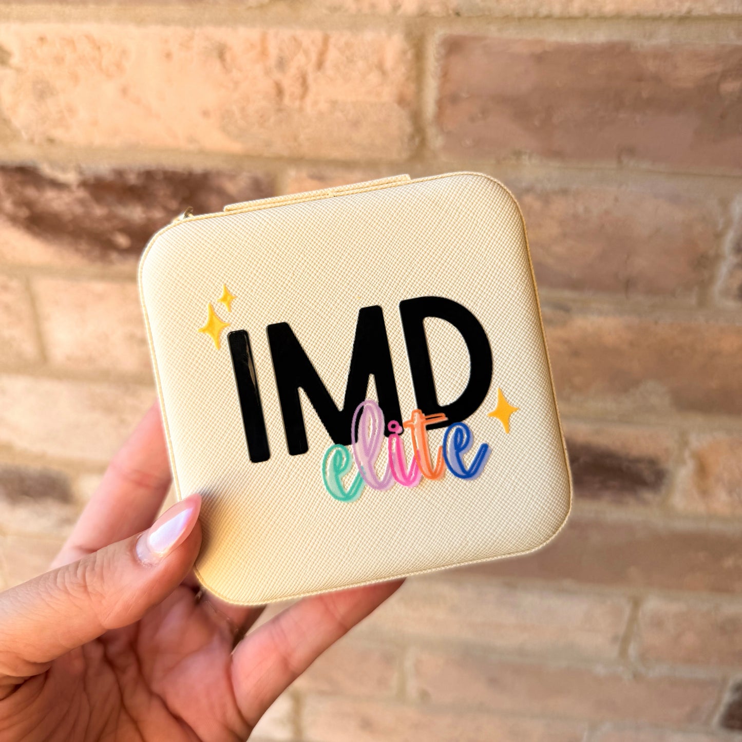 Imagery in Motion Custom Travel Jewelry Case – Stylish, Secure & Dance-Bag Ready