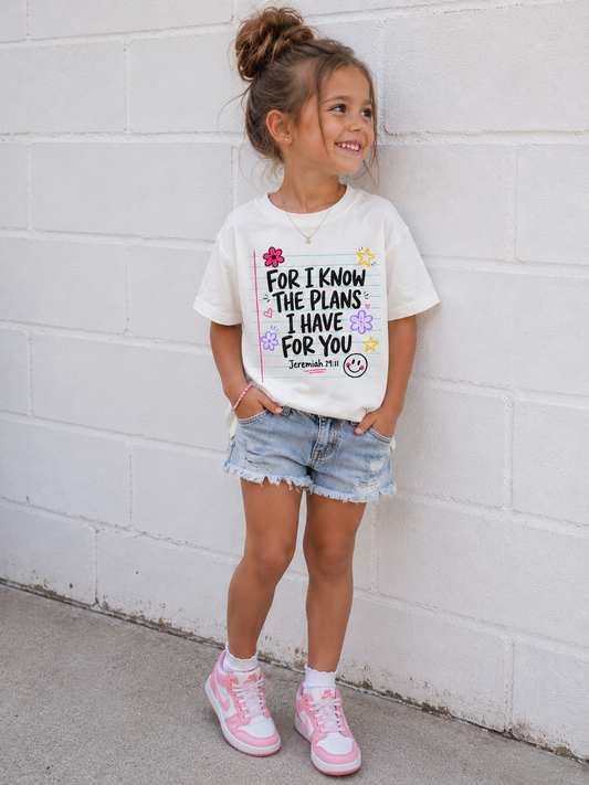 For I Know the Plans™ Kids Tee