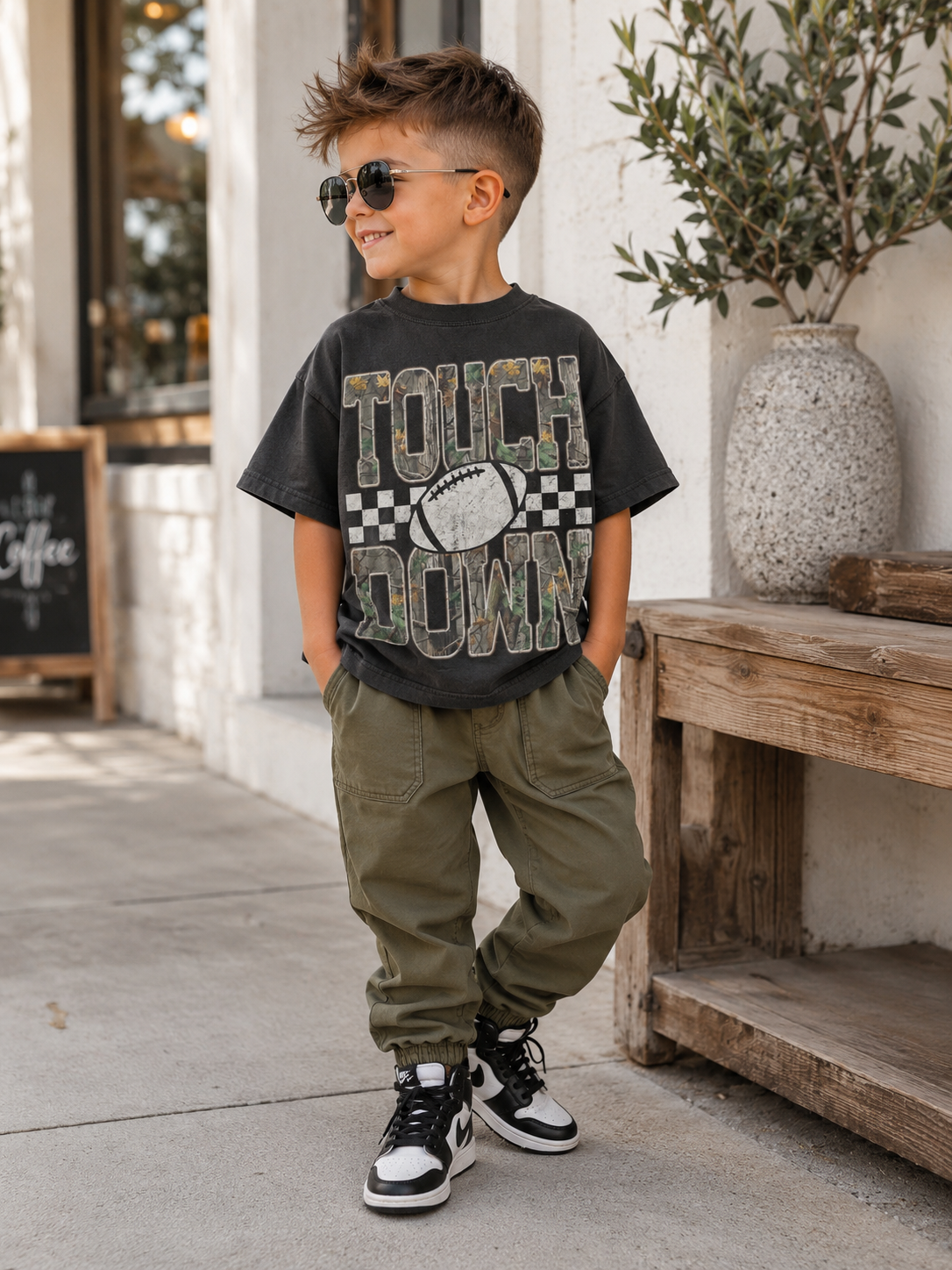 Touch Down Camo Tee
