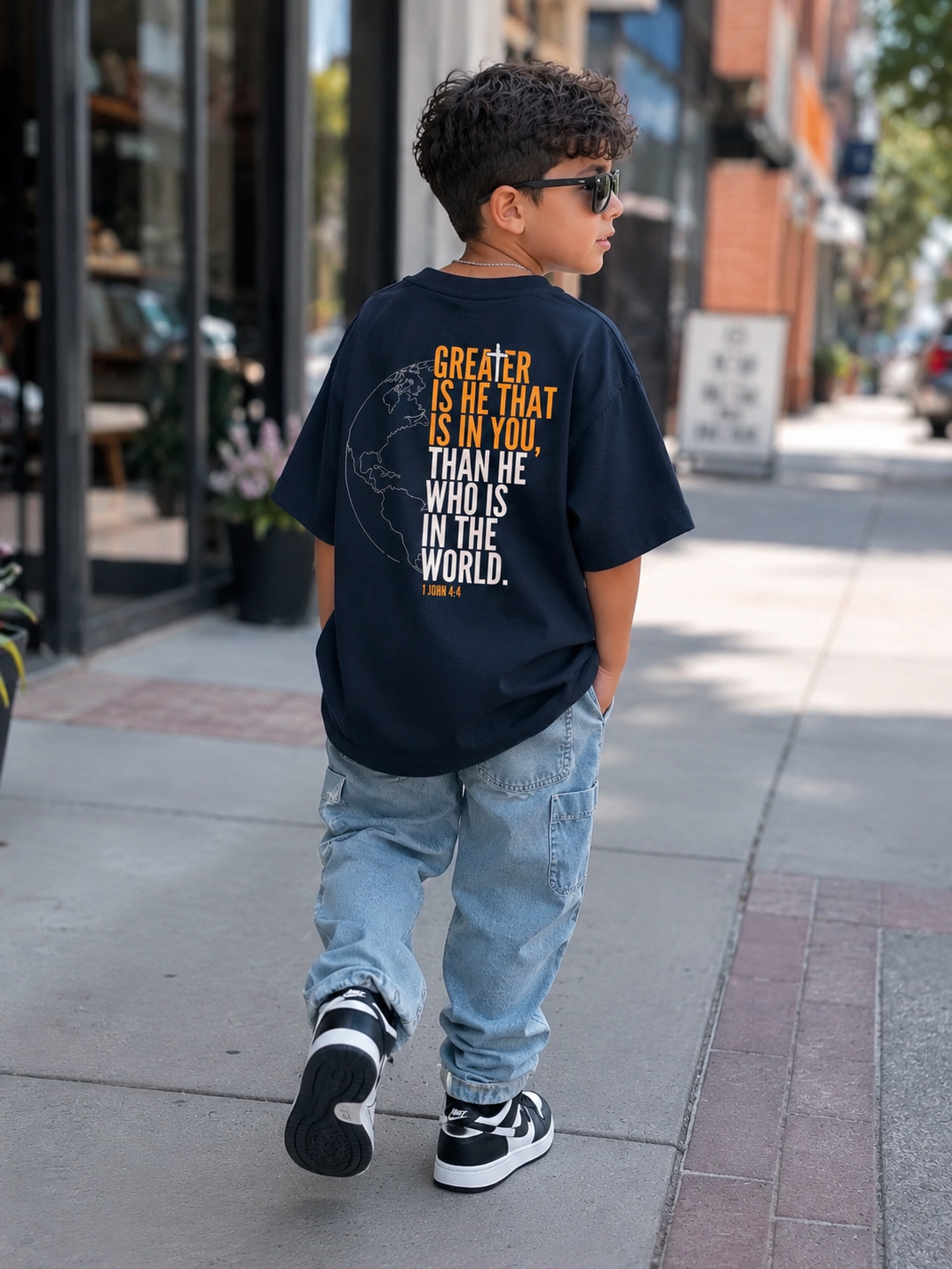Greater Is He Tee