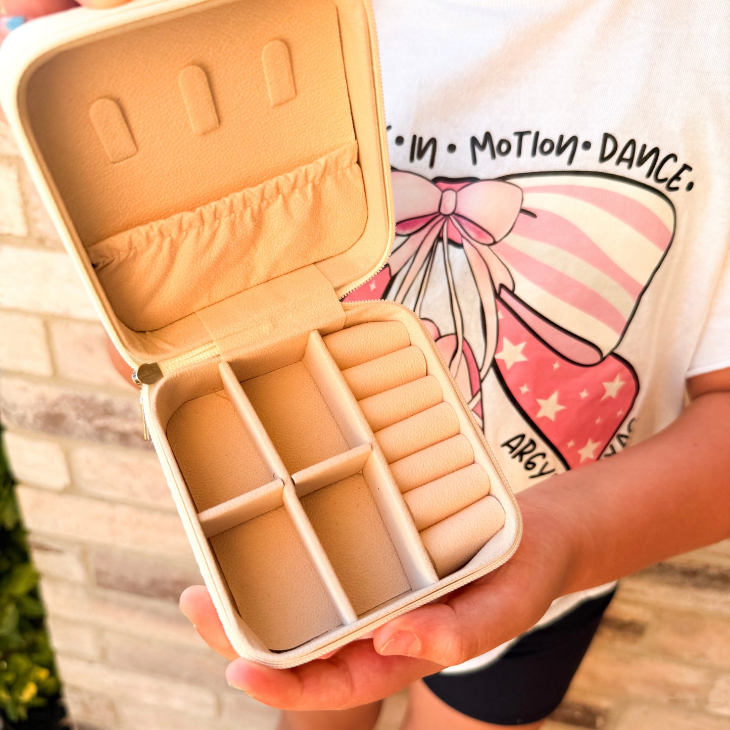 Imagery in Motion Custom Travel Jewelry Case – Stylish, Secure & Dance-Bag Ready