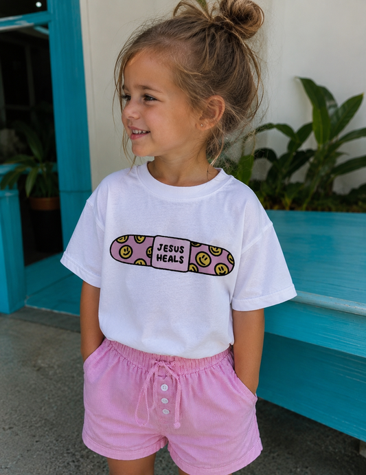 Jesus Heals Tee for Girls