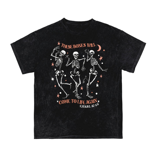 Come To Life Again Skeleton Tee