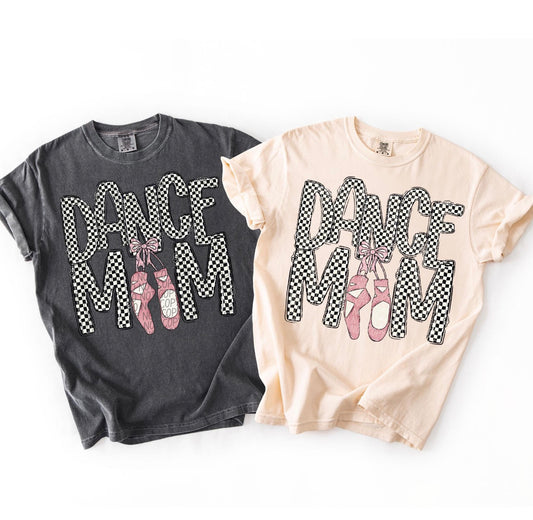 Dance Mom Checkered