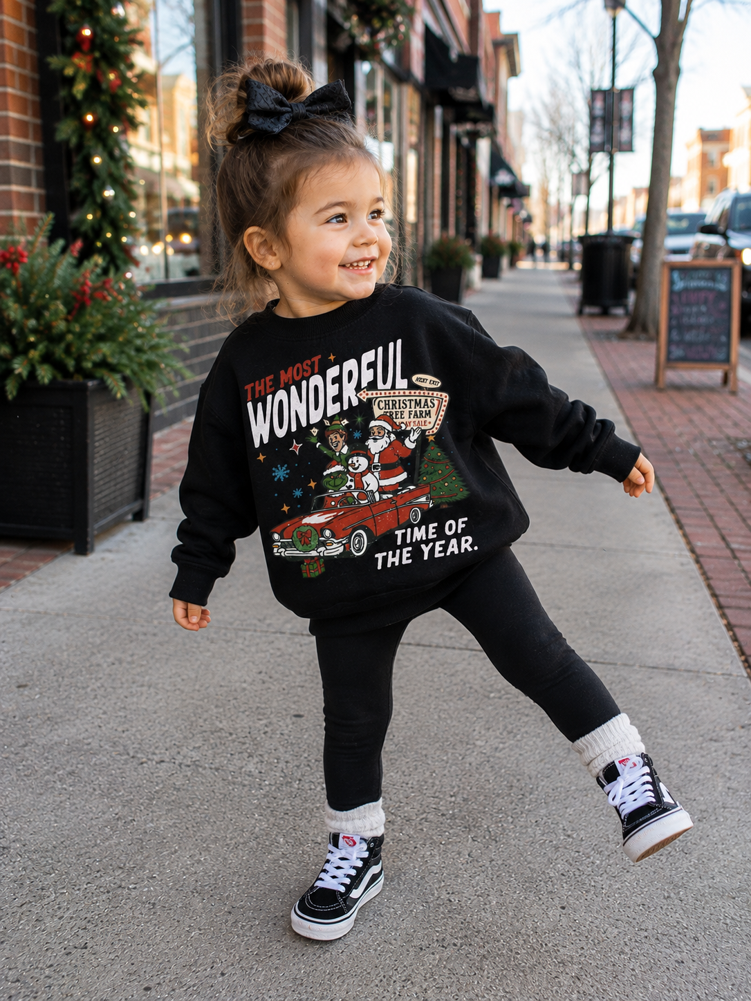 Most Wonderful Time of the Year™ Kids Christmas Sweatshirt