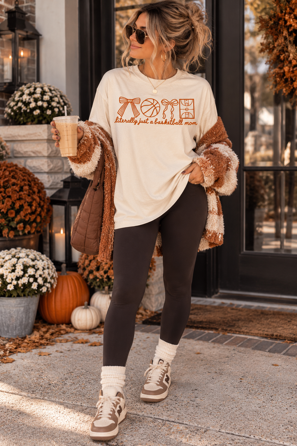Basketball Mom Comfort Color Tee