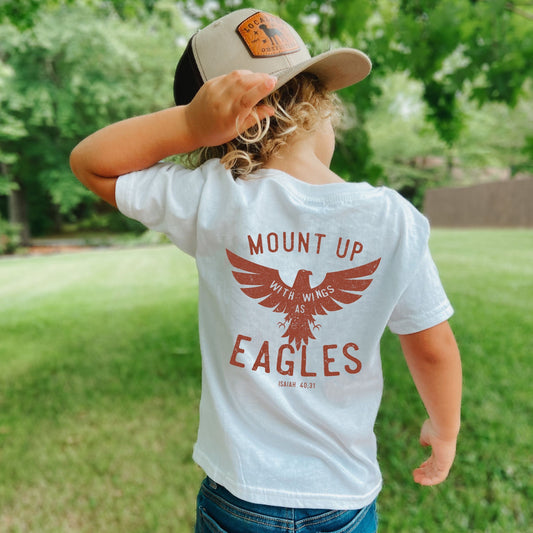 Soar in Faith Children's Tee: Isaiah 40:31